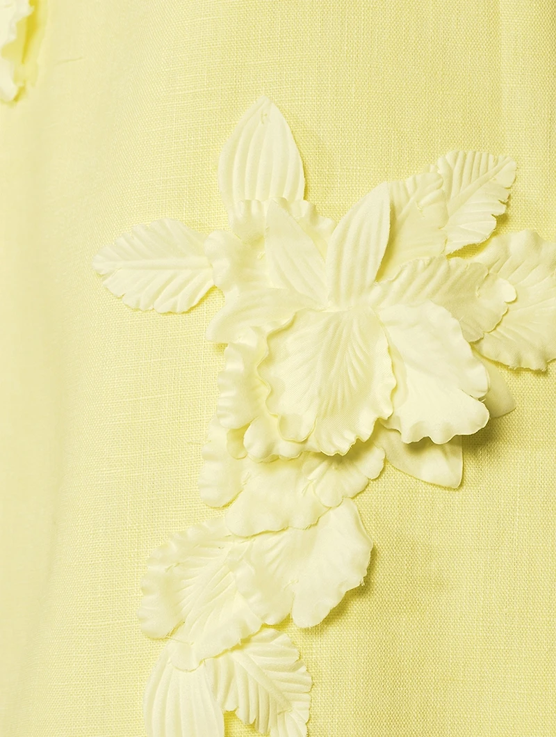 High Tide Lift Off Flower Minidress