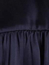 Silk Wrap Blouse