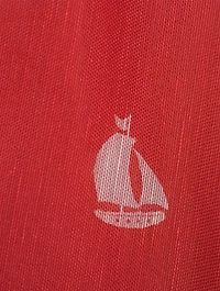 High Tide Maxi Skirt Sailboat Print