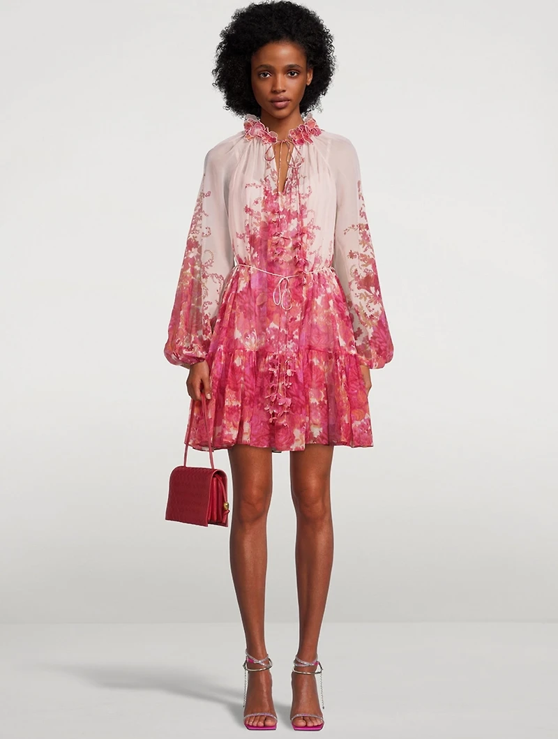 High Tide Lantern Mini Dress
