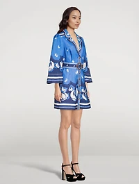 High Tide Mini Shirt Dress