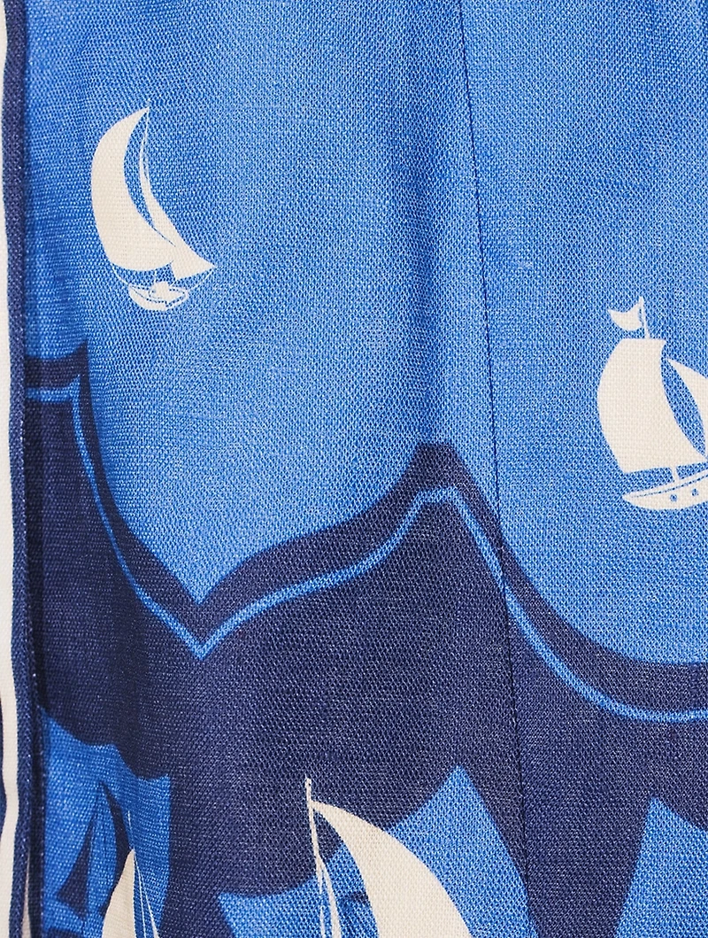 High Tide Mini Shirt Dress