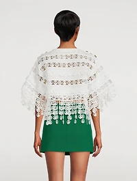 High Tide Nautical Crop Top
