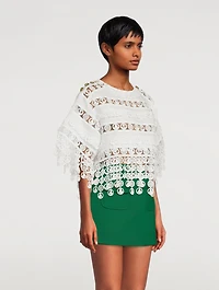 High Tide Nautical Crop Top