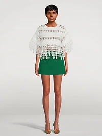 High Tide Nautical Crop Top