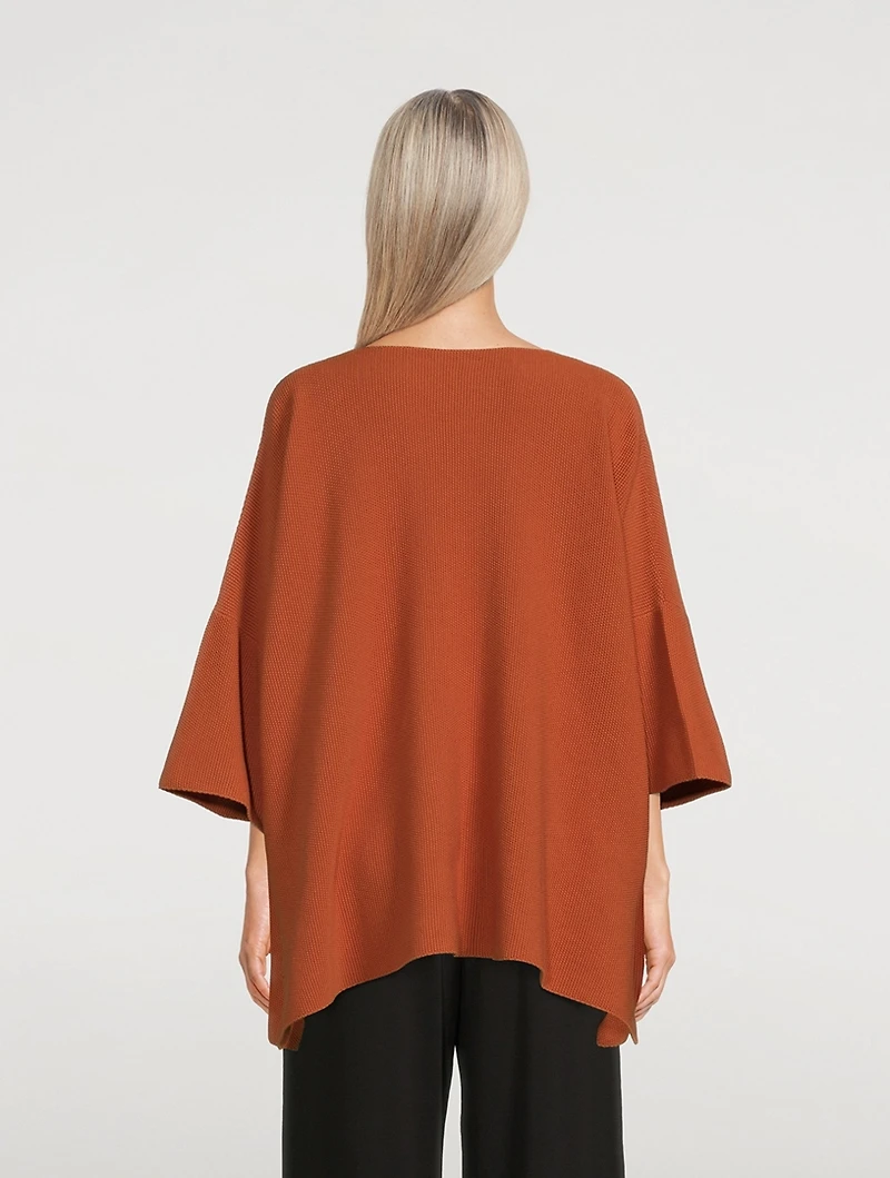 Square Knit Sweater