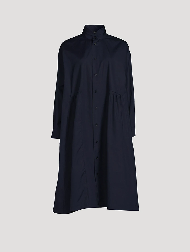 Poplin Shirt Dress