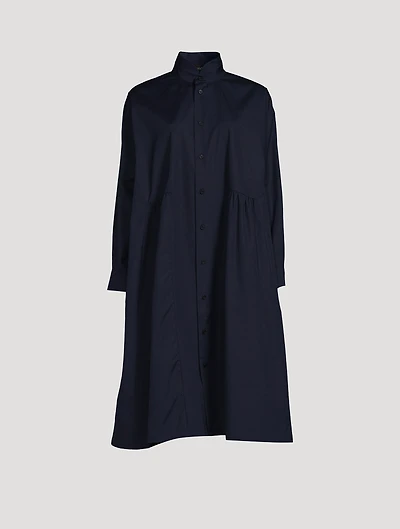 Poplin Shirt Dress