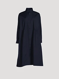 Poplin Shirt Dress