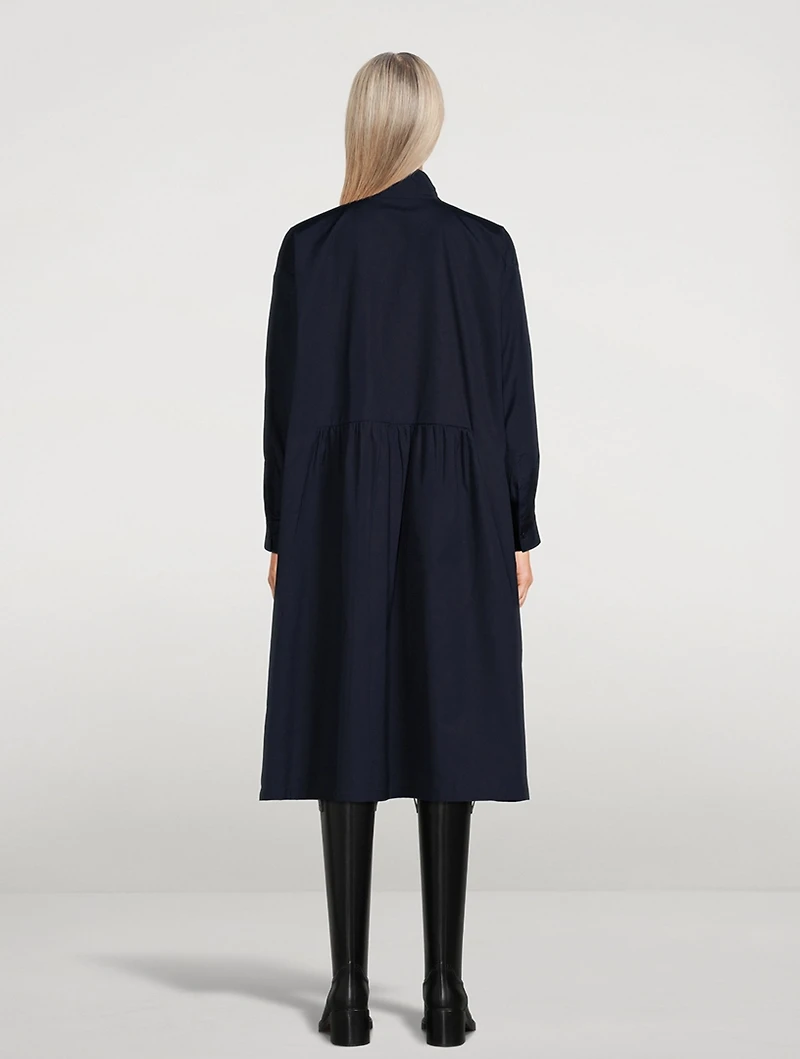 Poplin Shirt Dress