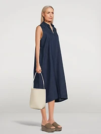 Sleeveless Denim Tunic