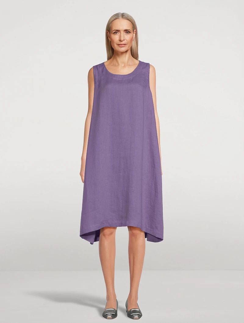 Linen Sleeveless Dress