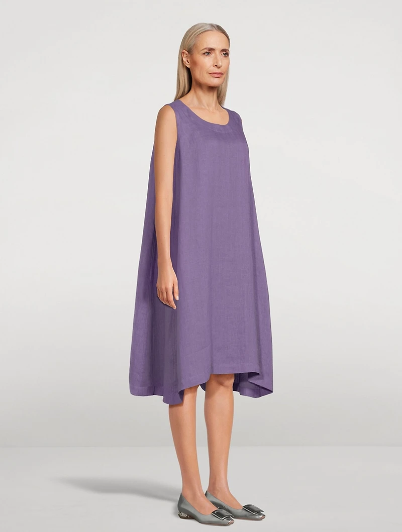 Linen Sleeveless Dress