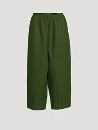 Japanese Wide-Leg Linen Pants
