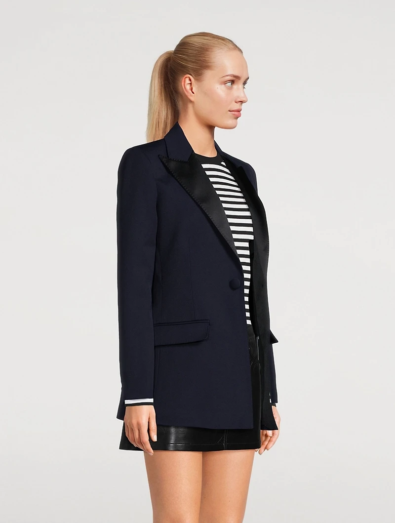 Wool Smoking Jacket