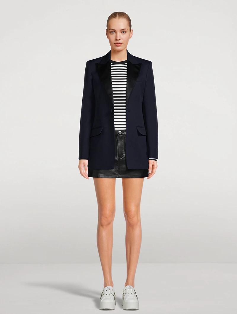 Wool Smoking Jacket