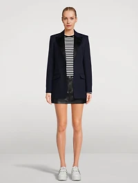 Wool Smoking Jacket