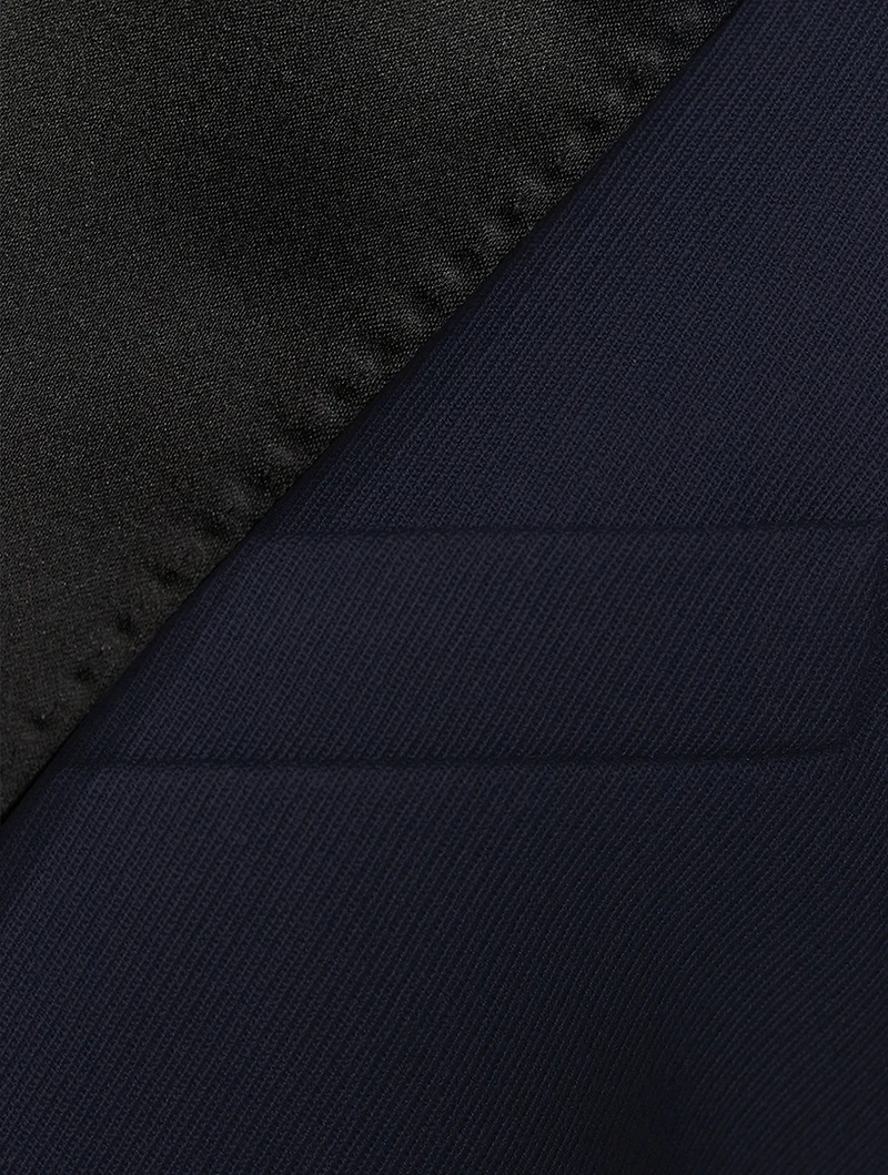 Wool Smoking Jacket