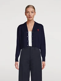 Ami De Cœur Wool Cardigan