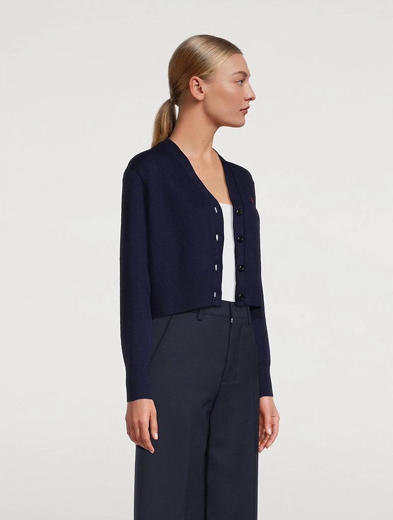 Ami De Cœur Wool Cardigan