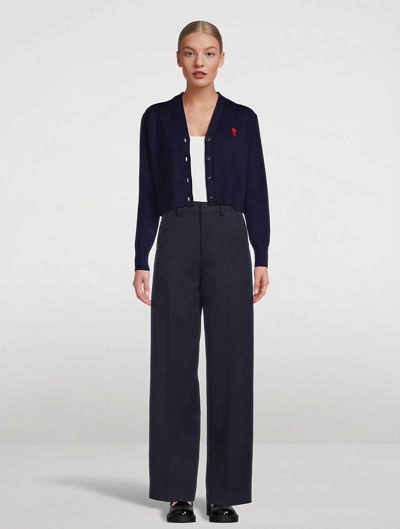 Ami De Cœur Wool Cardigan