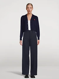Ami De Cœur Wool Cardigan