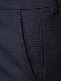 Wide-Leg Wool Trousers