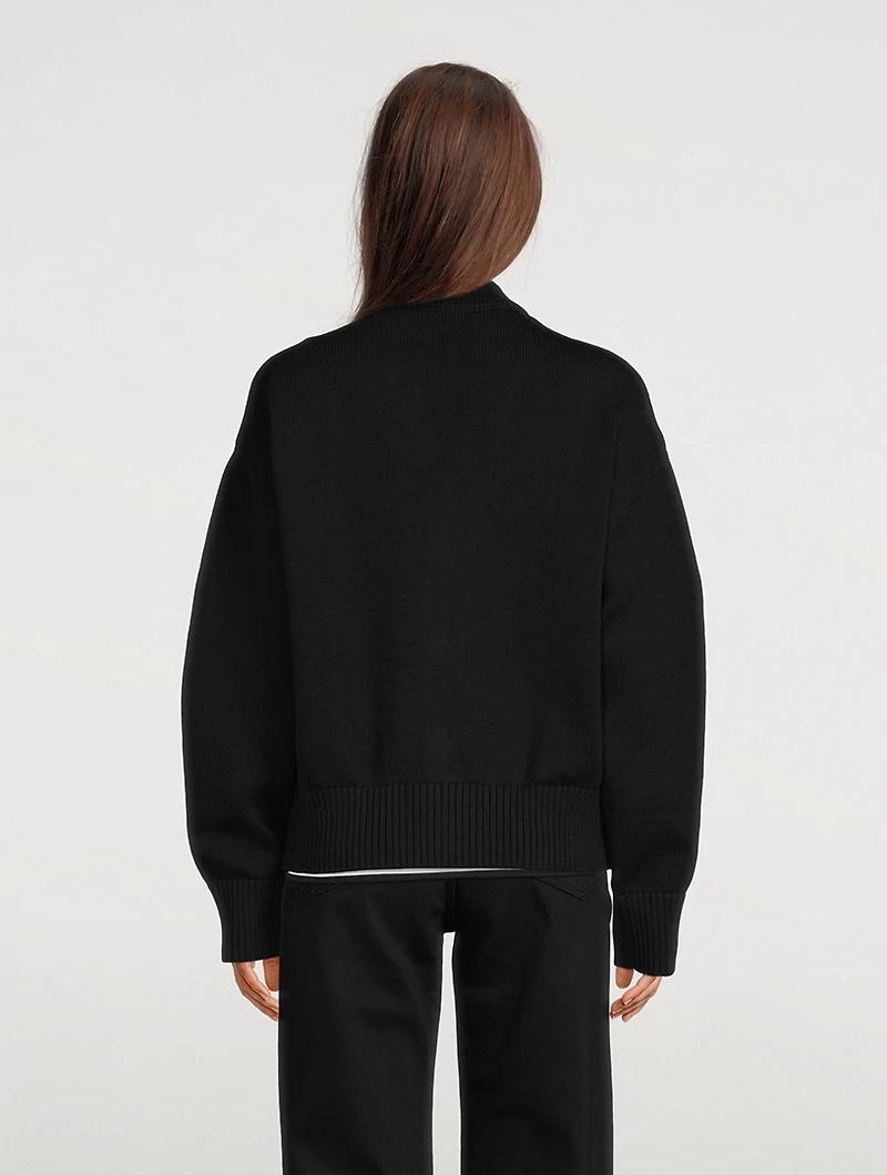 Ami De Cœur Cotton And Wool Cardigan