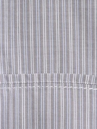 Cropped Shirt Striped Print