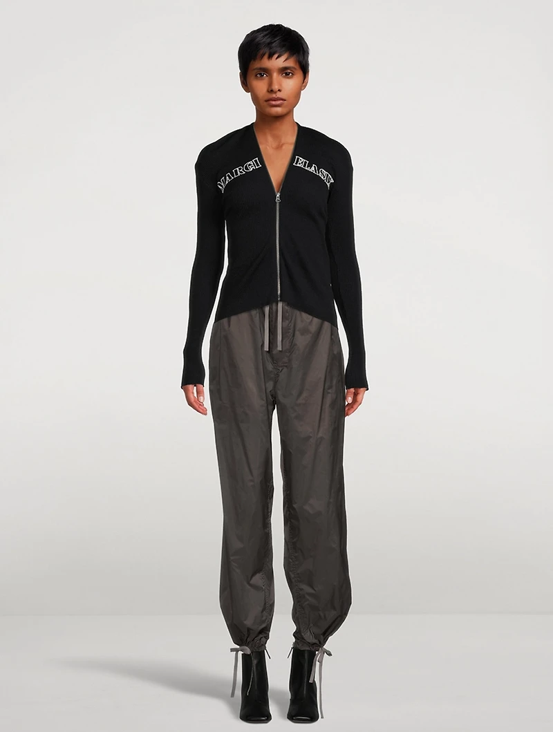 Zip-Front Cardigan