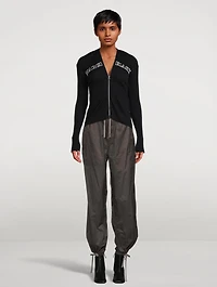 Zip-Front Cardigan