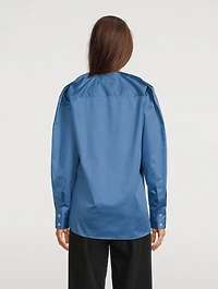 Collarless Shirt