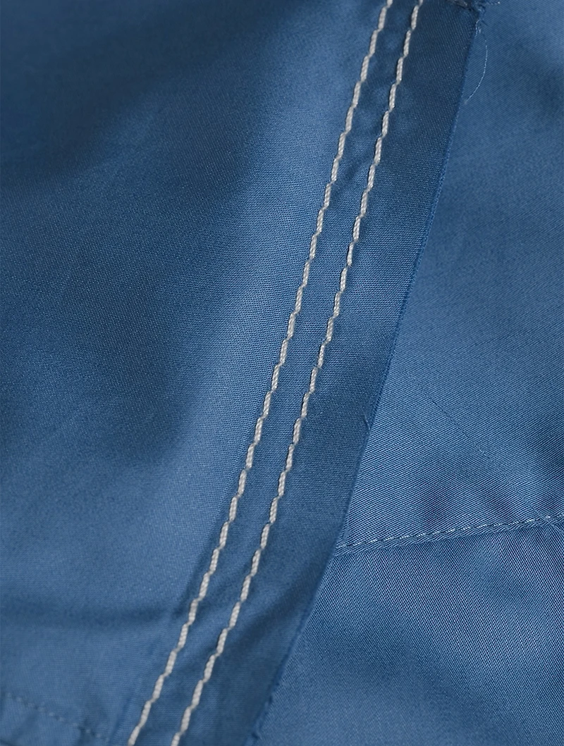 Collarless Shirt