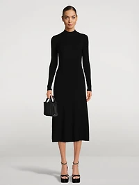 Senna Midi Dress With Cut Out Back