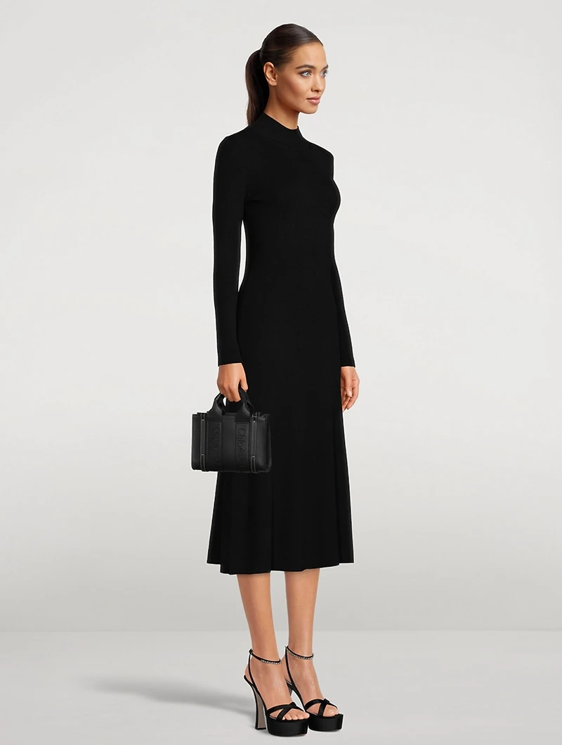 Senna Midi Dress With Cut Out Back