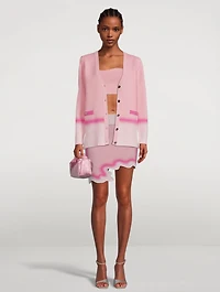 Noel Oversized Cardigan With Detachable Sleeves