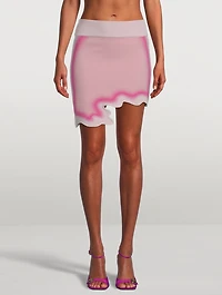 Salem Wavy Mini Skirt