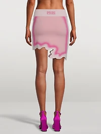 Salem Wavy Mini Skirt