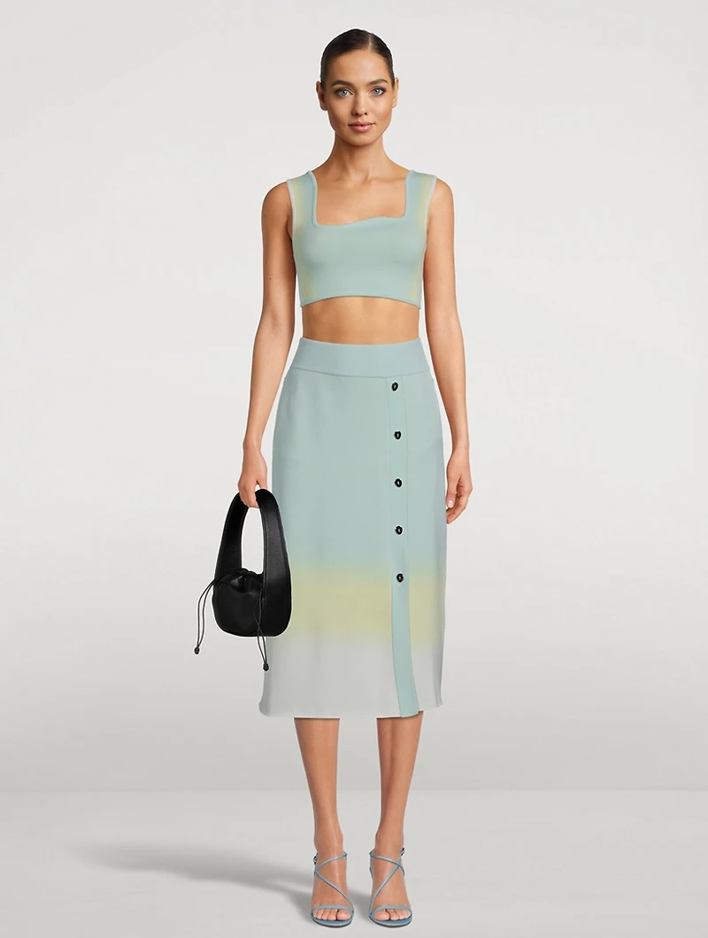 Kafka A-Line Midi Skirt