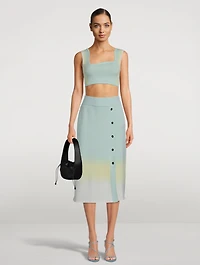 Kafka A-Line Midi Skirt