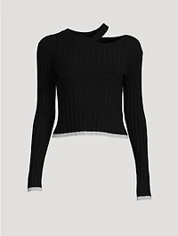 Venus Long Sleeve Cropped Top