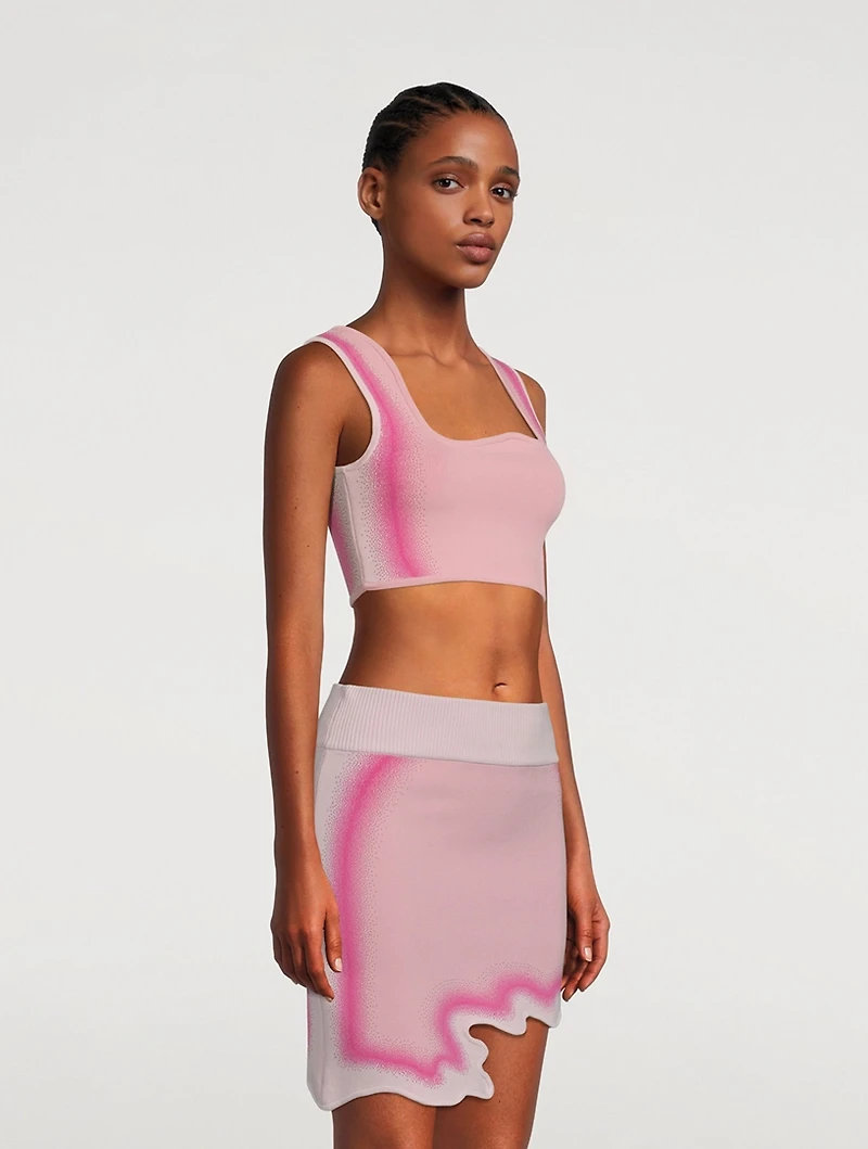 Lorenzo Wavy Bra Top