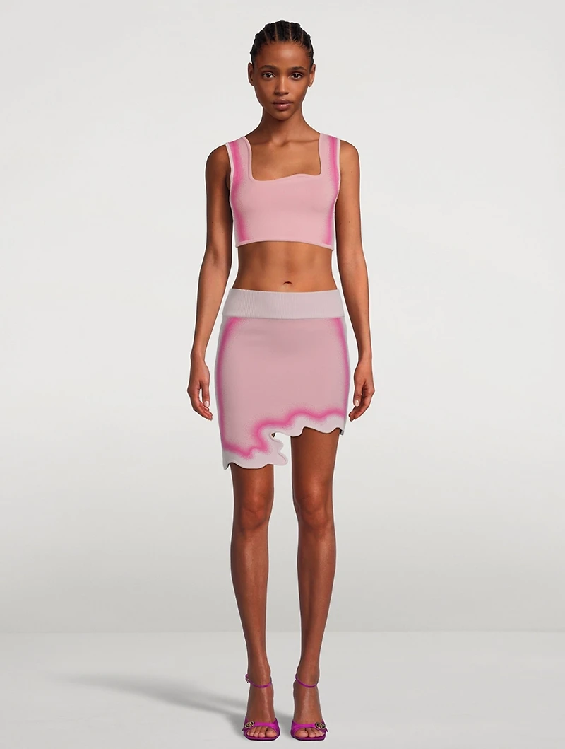 Lorenzo Wavy Bra Top
