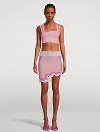 Lorenzo Wavy Bra Top