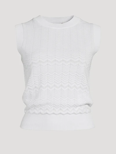 Sleeveless Knit Top