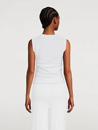 Sleeveless Knit Top