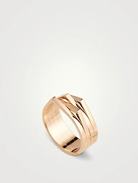 Antifer 18K Gold Four-Row Ring