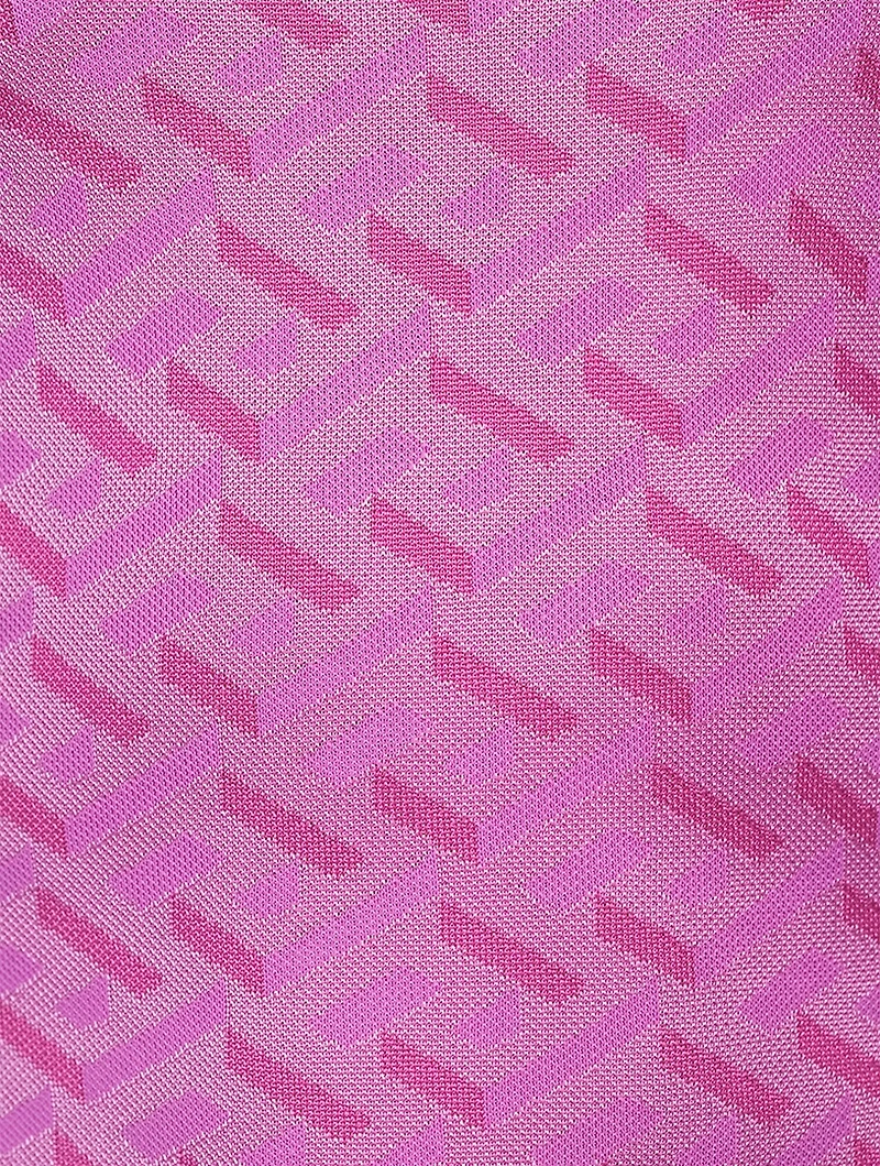 La Greca Jacquard Mini Dress