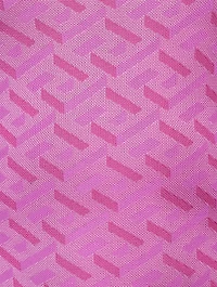 La Greca Jacquard Mini Dress