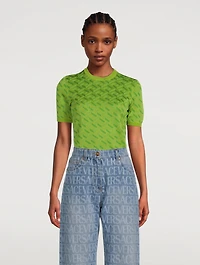 La Greca Jacquard T-Shirt